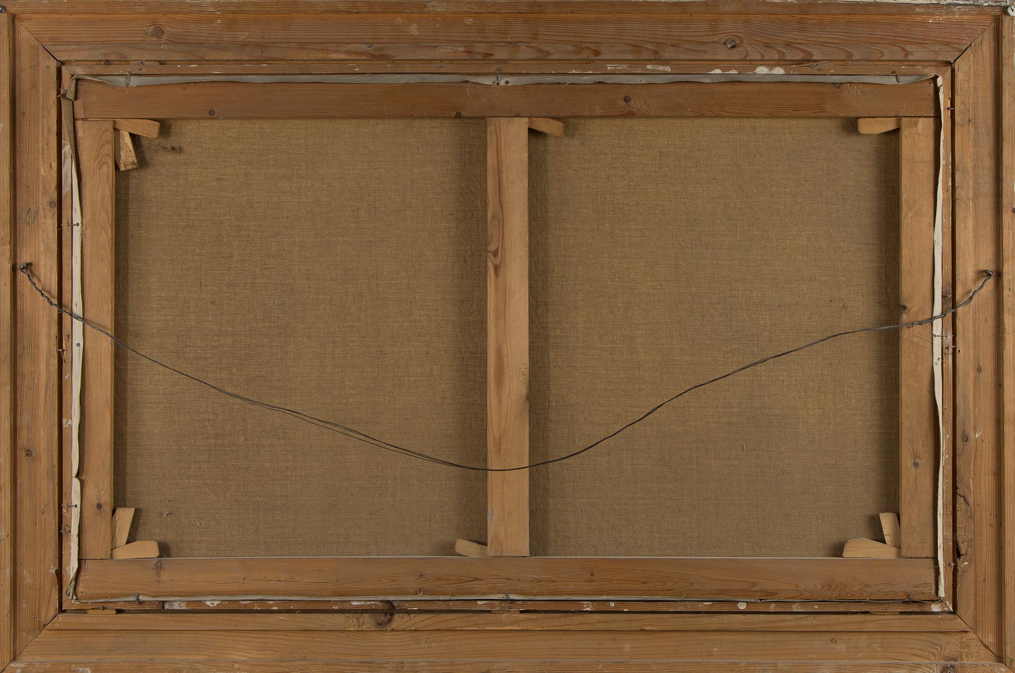 John Henry Mohrmann, Hermes ship on the rolling sea.