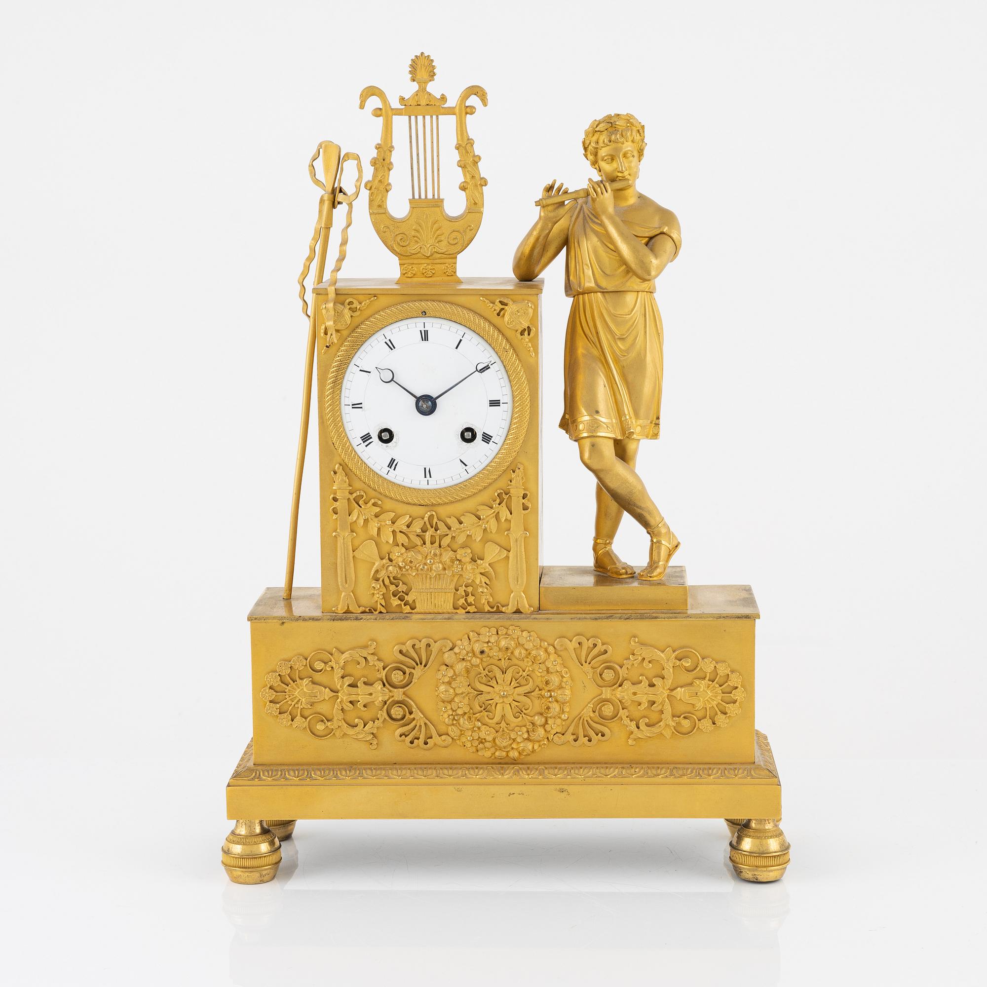 Bordspendyl, Frankrike, Empire, 1800-talets första hälft.