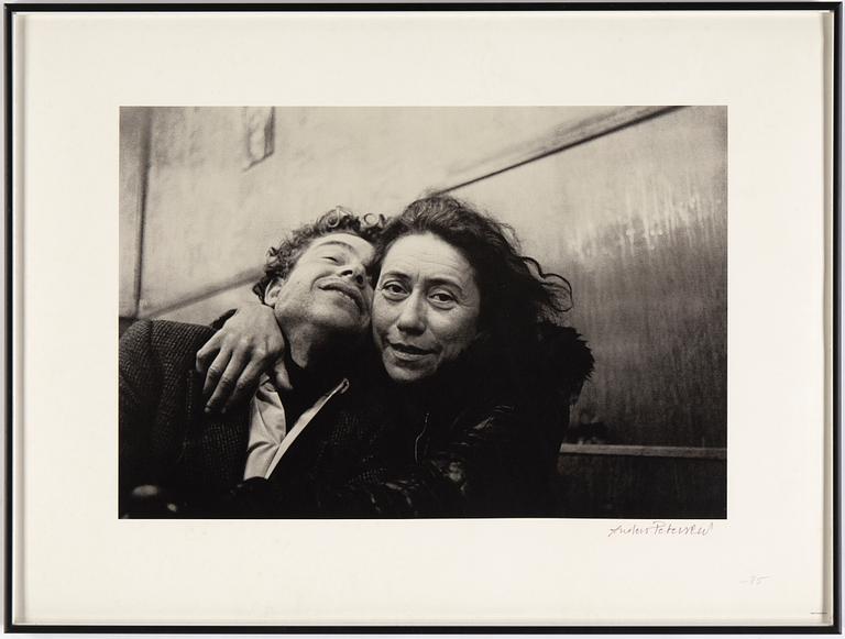 Anders Petersen, fotografi signerad.