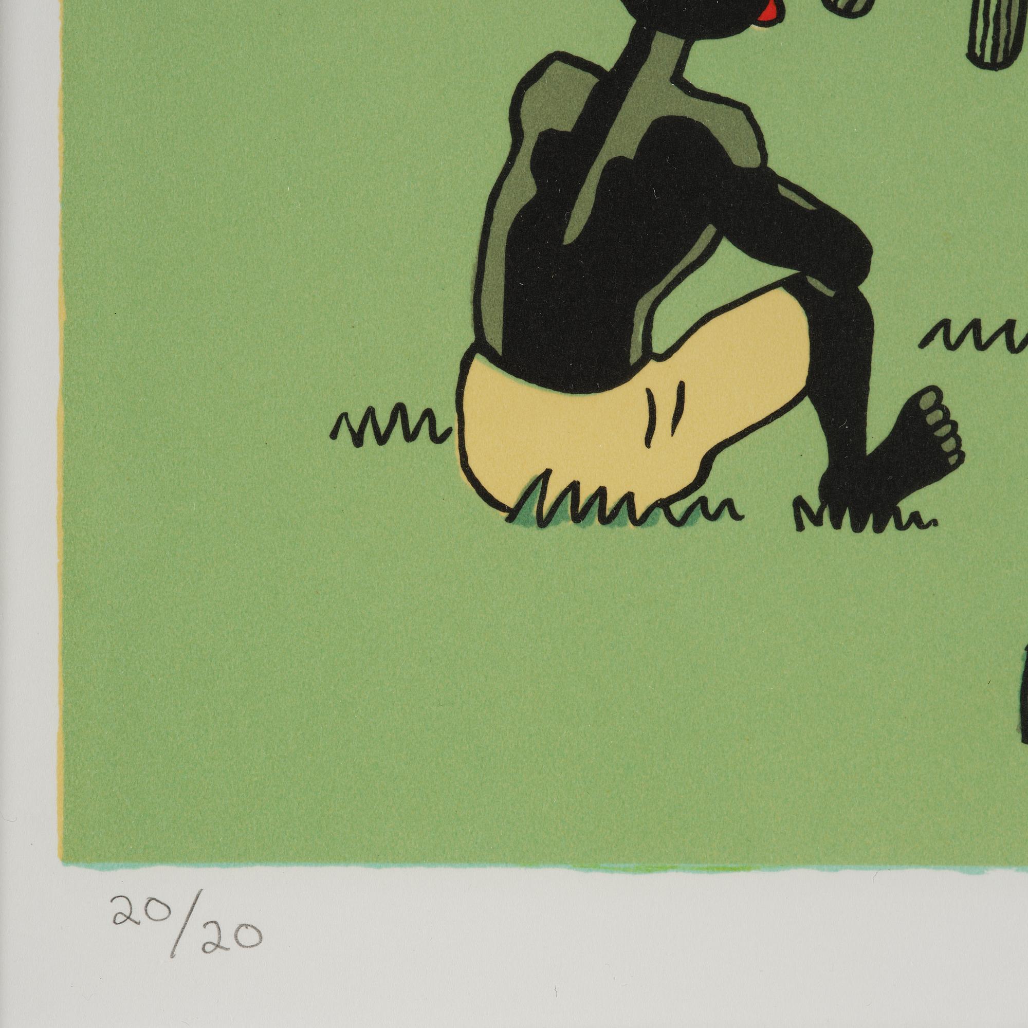 Anton Kannemeyer, "Moulinsart Lawyers I".