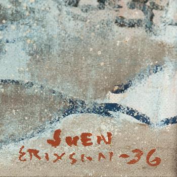 SVEN X:ET ERIXSON, olja på duk, signerad och daterad -36.