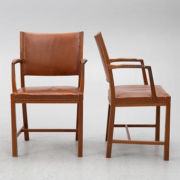 Karmstolar, 5 st, Ernst Bergholm, Västervik, 1900-talets mitt.