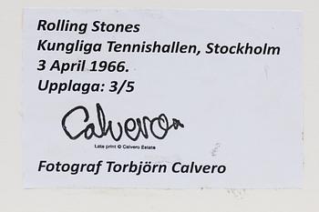 Torbjörn Calvero, "Rolling Stones, Royal Tennis Hall, Stockholm, 3 April 1966".