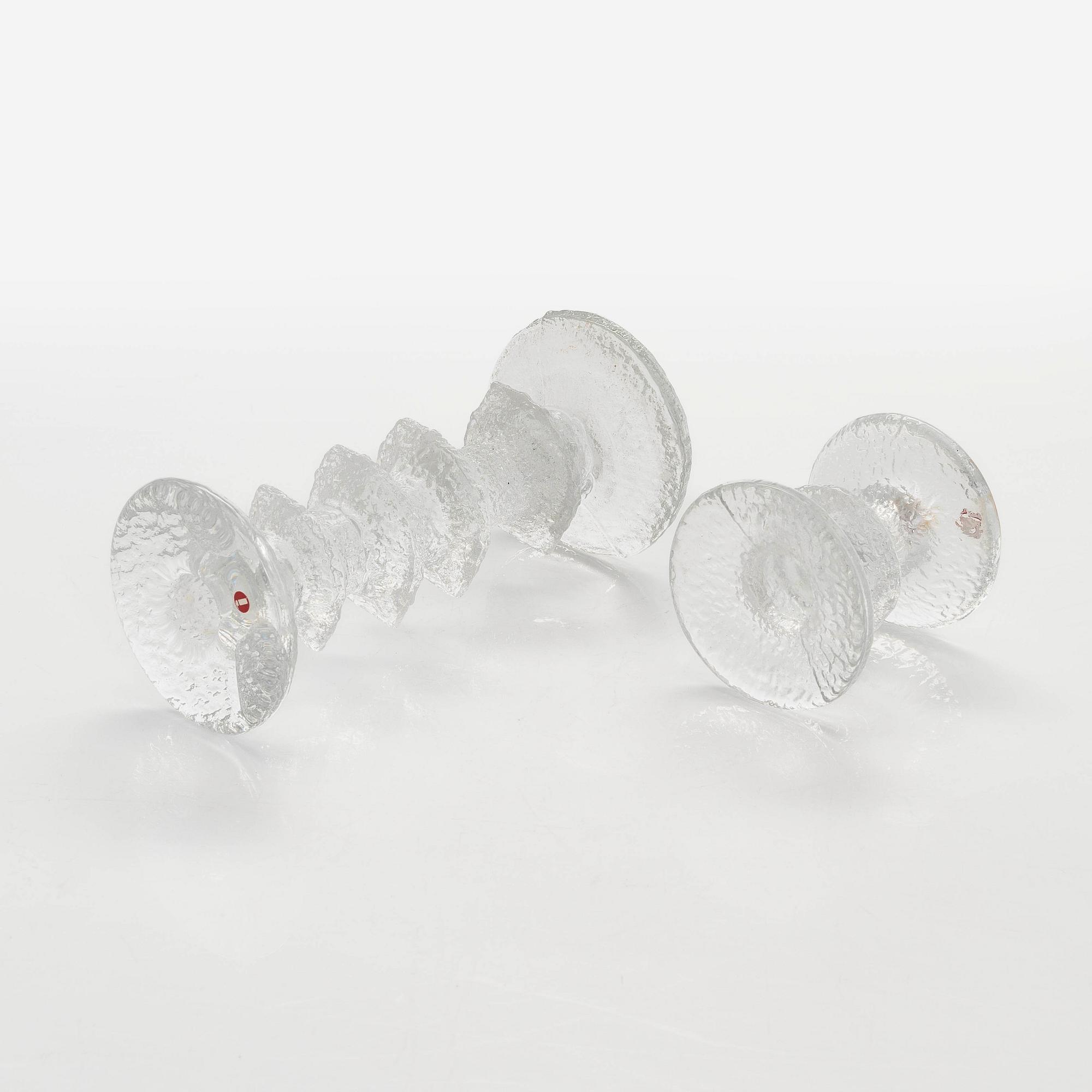 Timo Sarpaneva, ljusstakar, 4 st, "Festivo", Iittala.