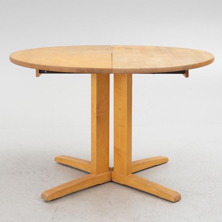 Yngve Ekström, a dining table 'Björka', Stolab, 1986.