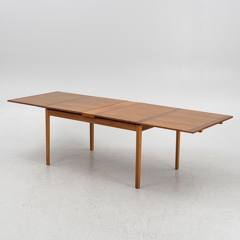 A teak-veneered dining table, Skaraborgs Möbelindustri AB, Sweden, 1960's/70's.