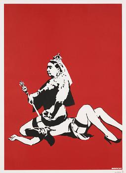 Banksy, "Queen Vic".