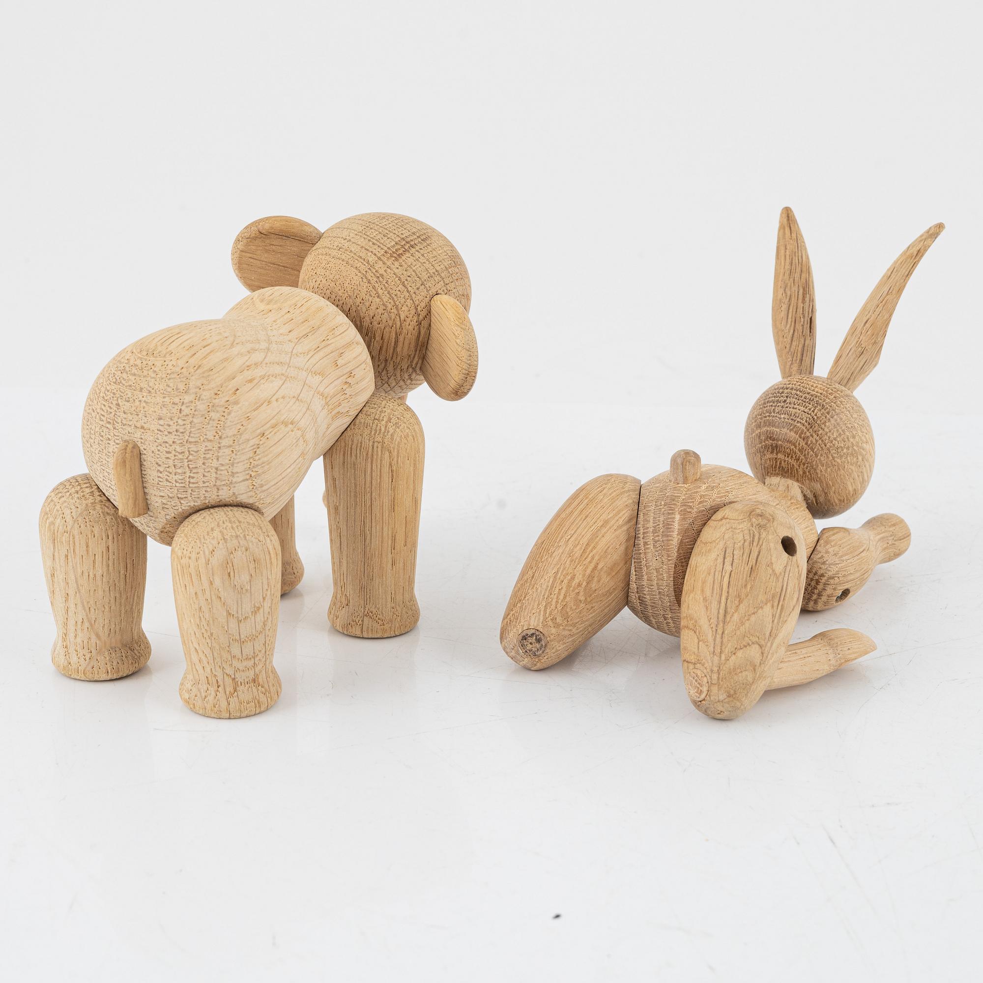 Kay Bojesen, ten wooden toys, Kay Bojesen Design, Denmark.