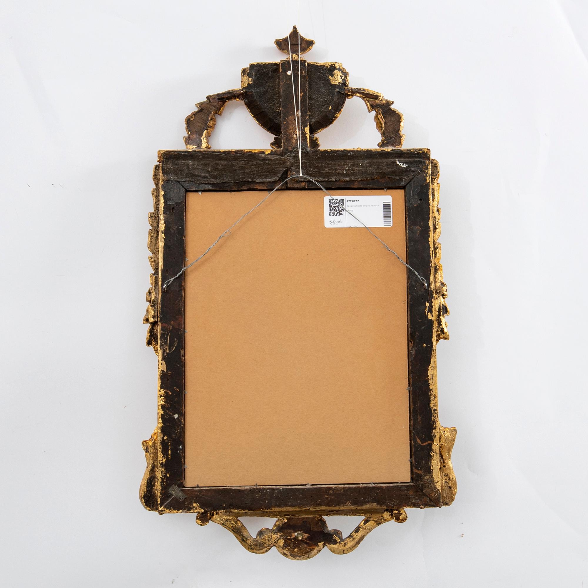Spegellampett, empire, 1800-tal.