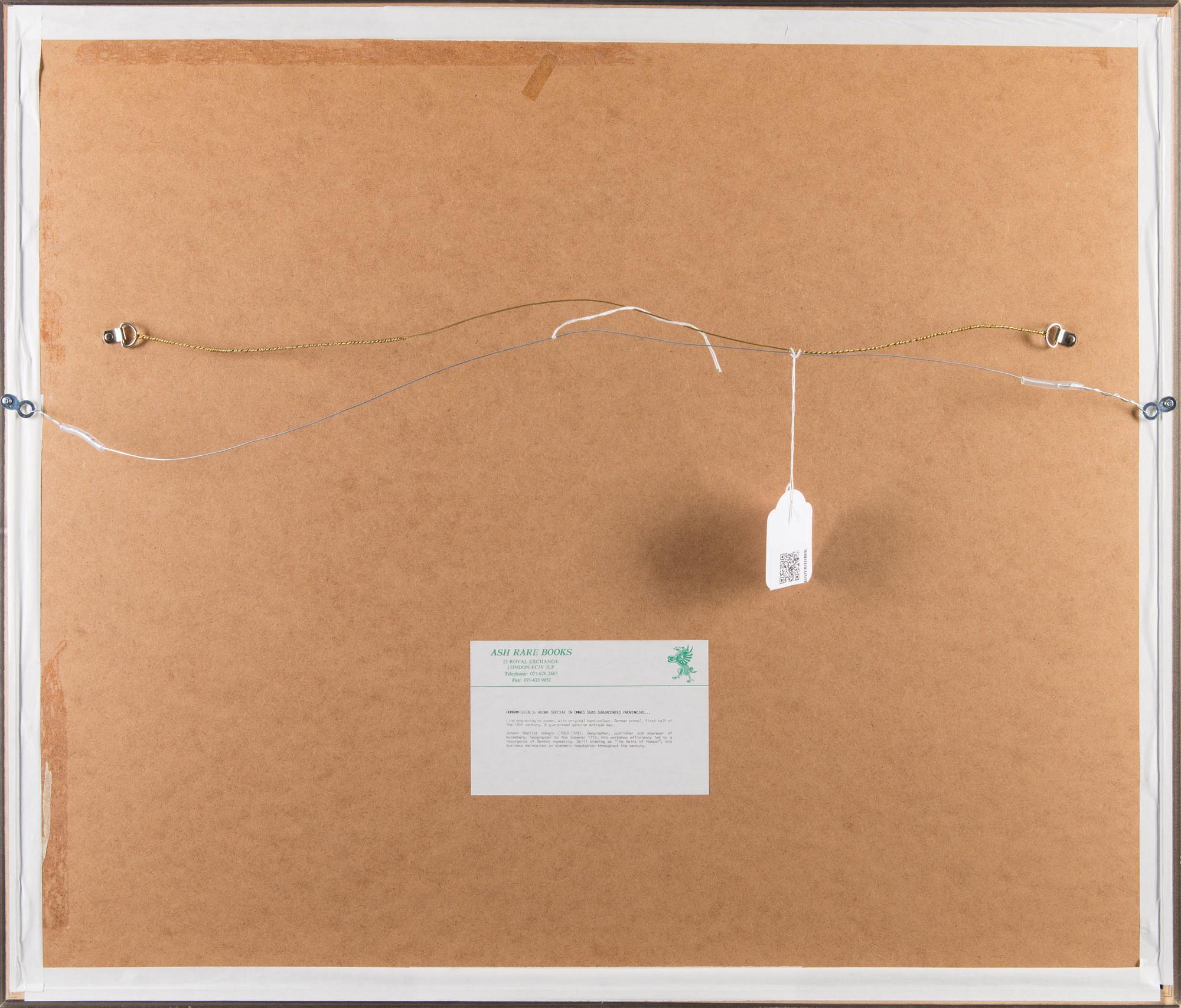 RUOTSIN KARTTA. Regni Sueciae. Johan Baptist Homann. Noin 1730.