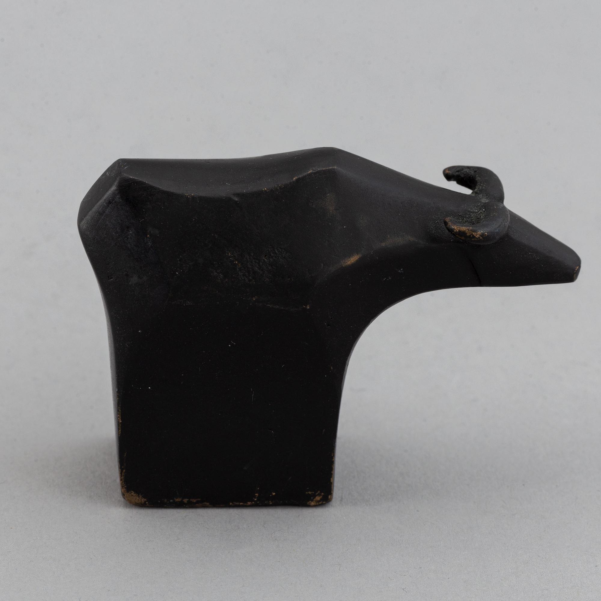 Gunnar Cyrén, skulptur, brons, signerad Cyrén.