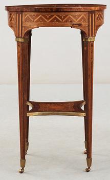 BORD, av Anders Lundelius (mästare i Stockholm 1778-1823). Gustavianskt.