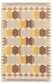 148. Anna-Greta Sjöqvist, a carpet, tapestry weave, ca 250 x 157 cm, signed AG S.