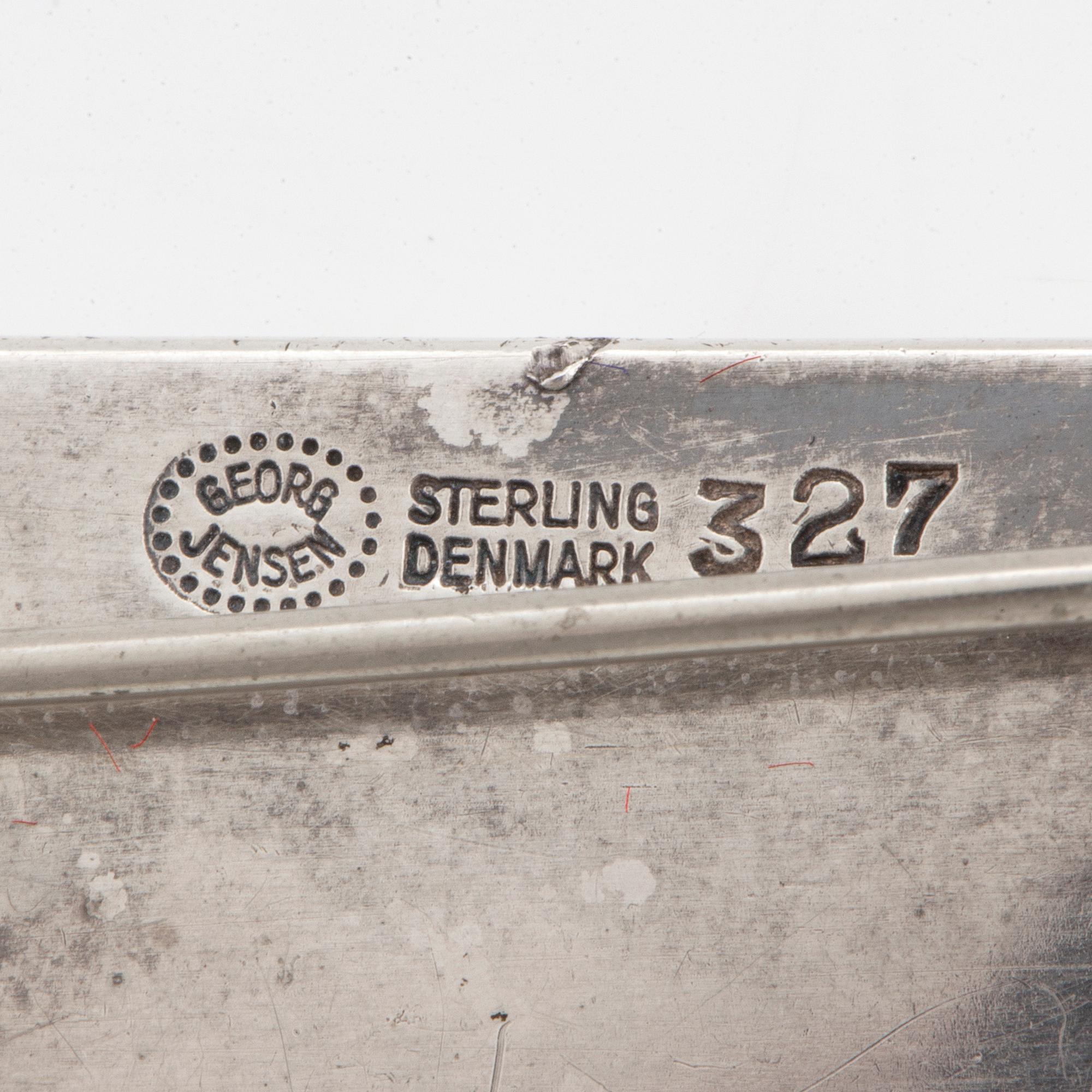 GEORG JENSEN, Henning Koppel, brosch, silver.