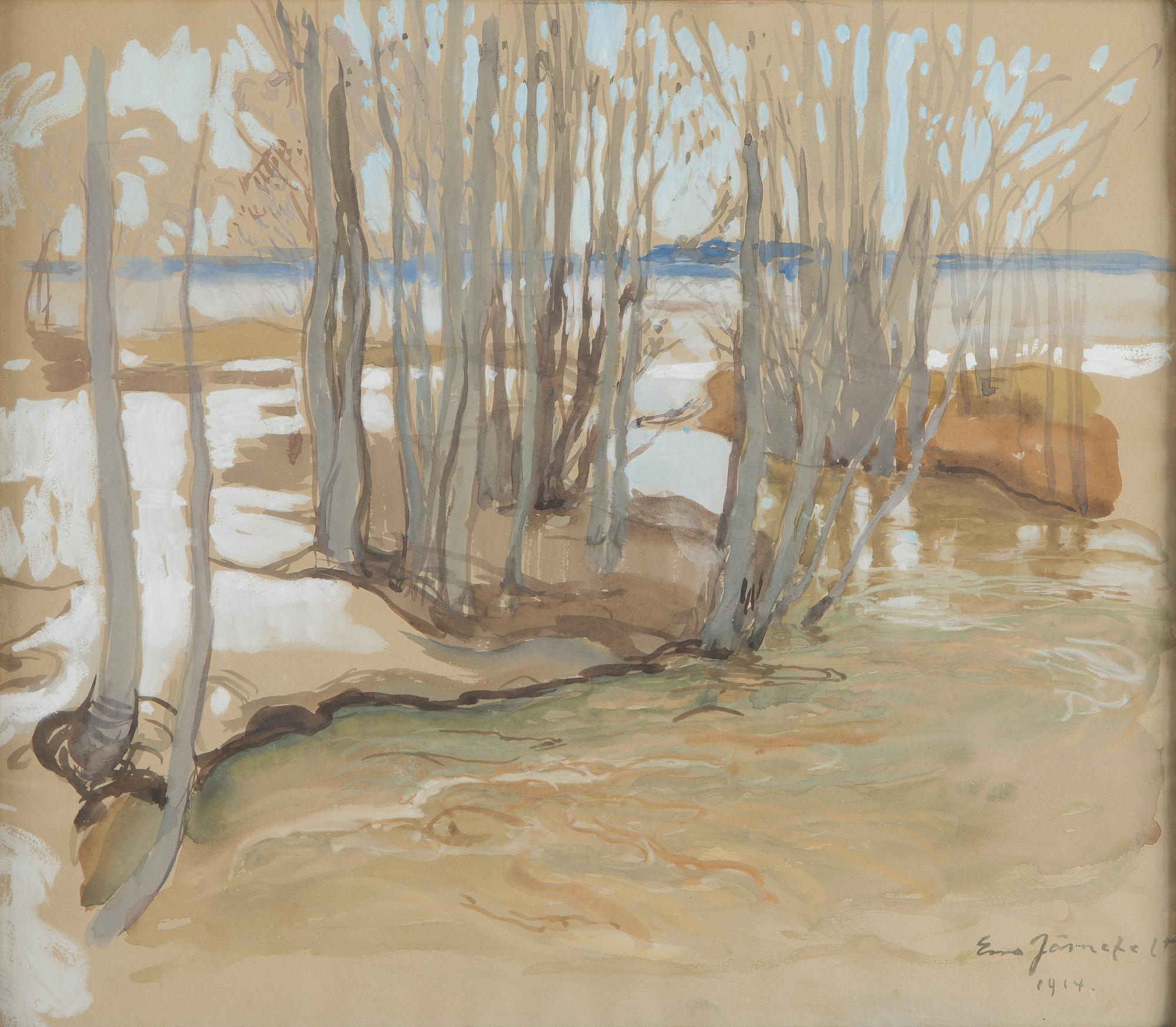 Eero Järnefelt, Spring Melting.