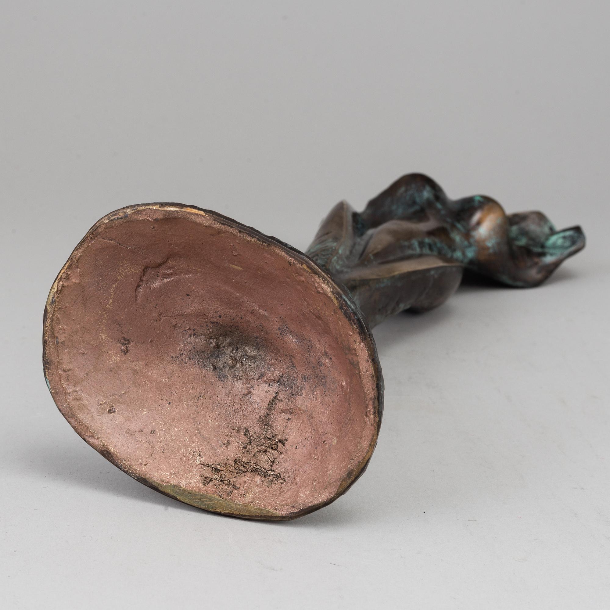 STAN WYS, a bronze sculpture, signed, dated 2012 and numbered 10/12.