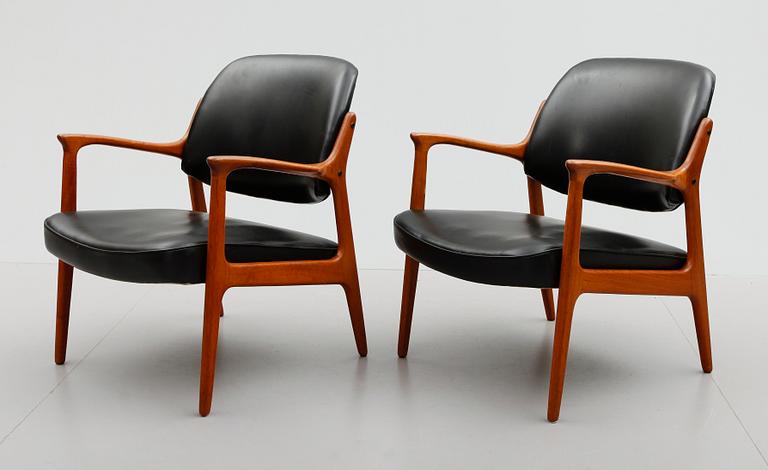 KARMSTOLAR, 1 par, 1960-tal.