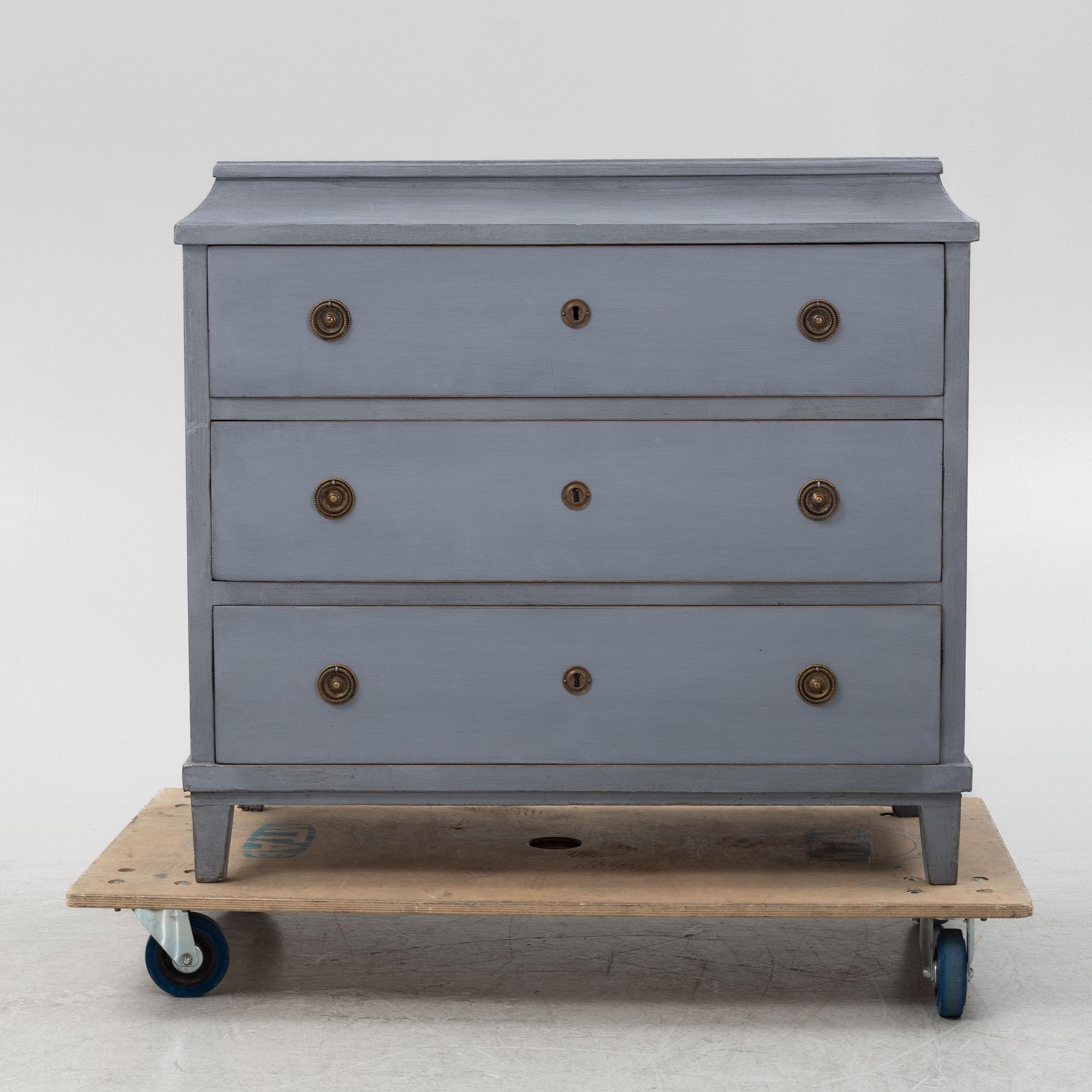 Byrå, omkring år 1900.