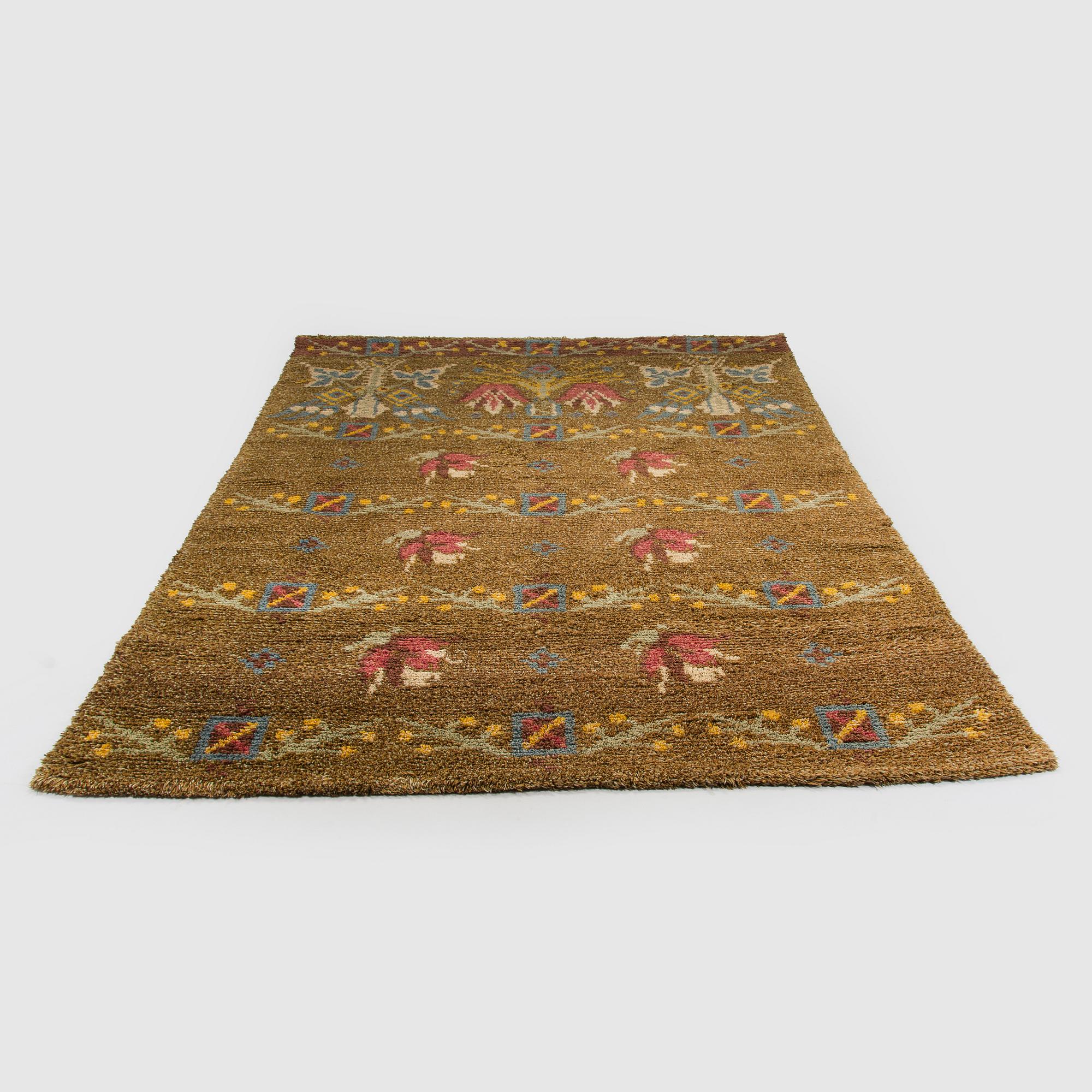 Bench rug, early 20th century. Circa 245 x1 60 cm.