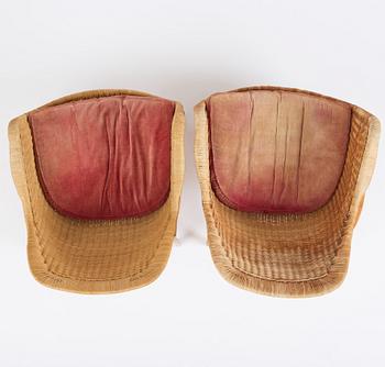 Scandinavian Modern, fåtöljer, ett par, 1950-tal.