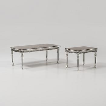 SIDOBORD, 2 st, gustaviansk stil, 2000-tal.