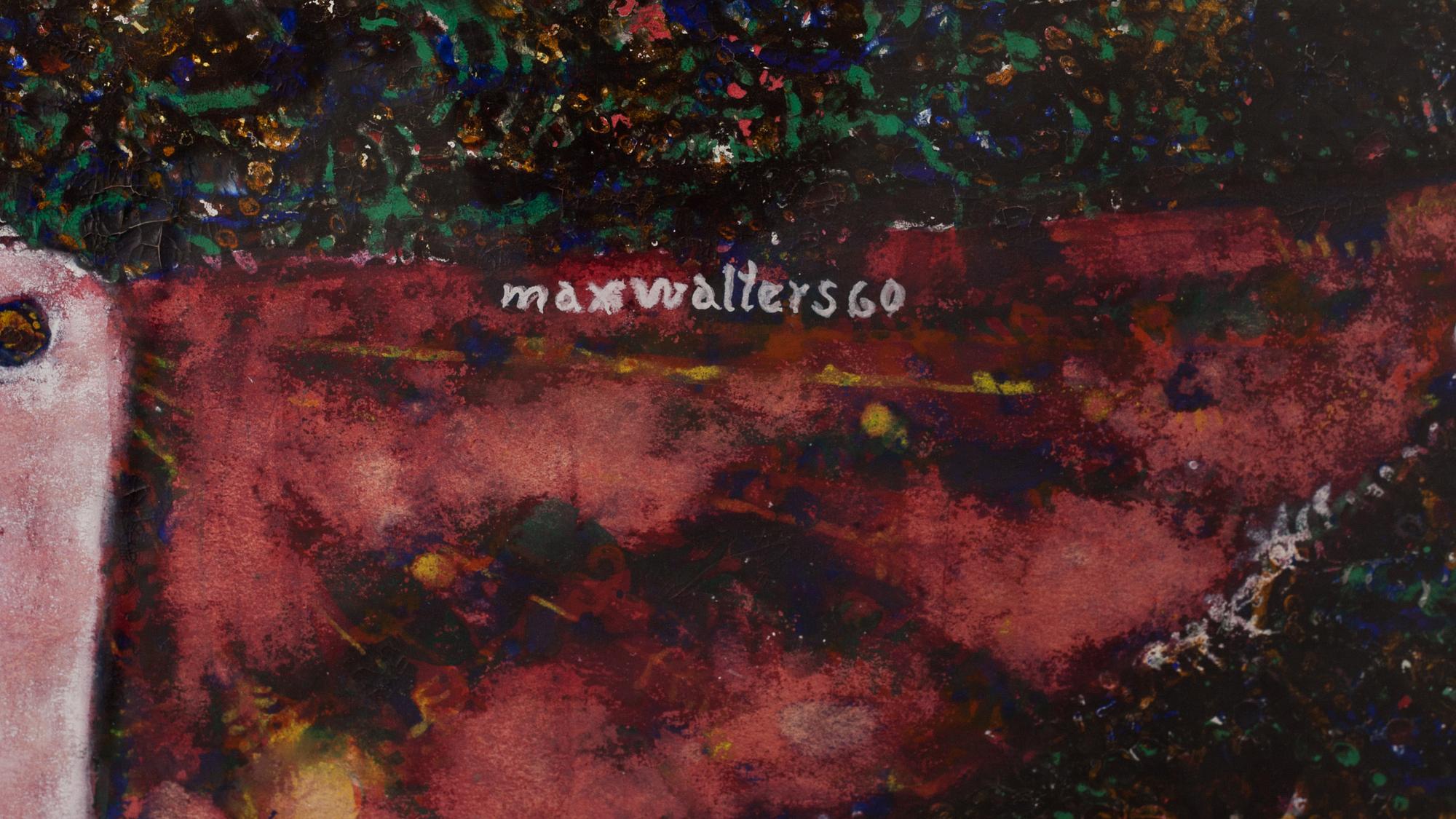 MAX WALTER SVANBERG, gouache, signerad och daterad 60.
