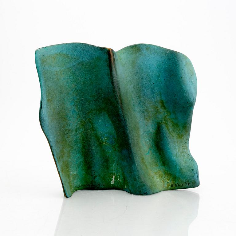 Barbro Bäckström,  a bronze sculpture signed dated and numbered 1992 BB/HB 1/8.