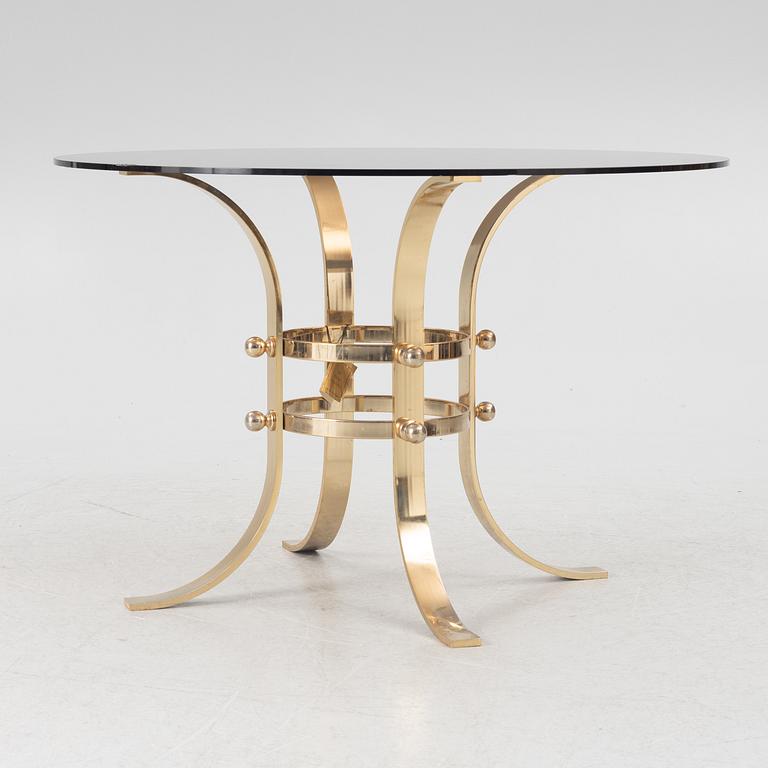 Dining group, 5 pieces, Italy, 1980s.