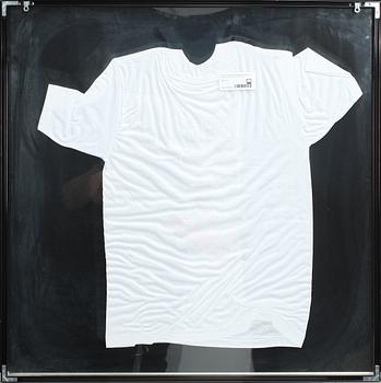 CÉSAR (BALDACCINI), screentryck på t-shirt, sign och numr 11/13.