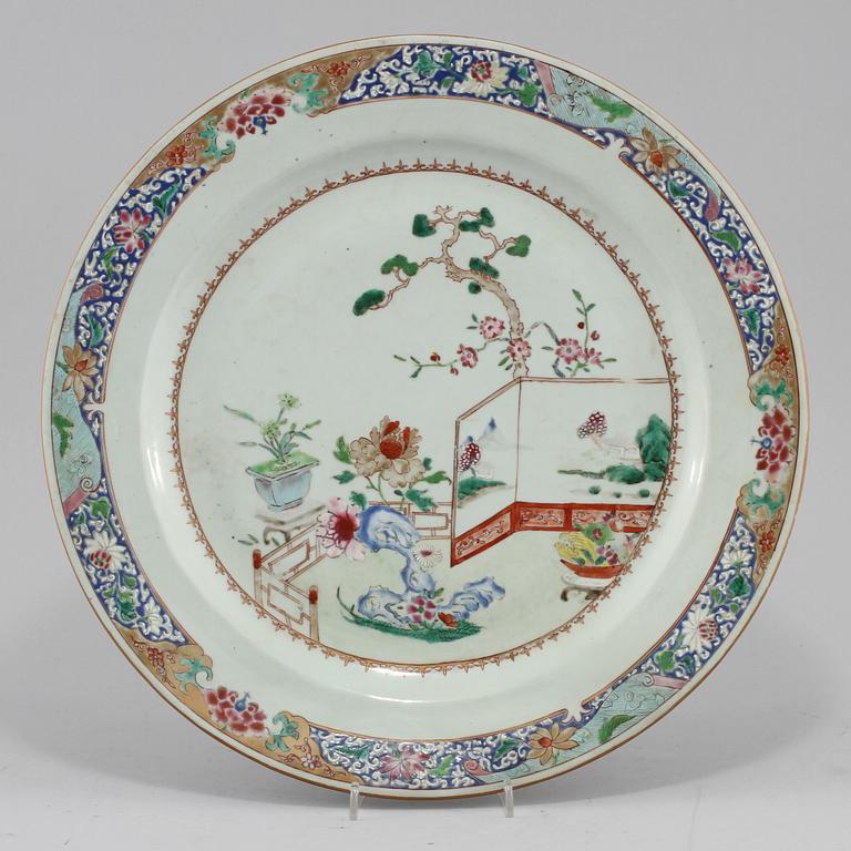 FAT, porslin, Kina, 1700-tal.