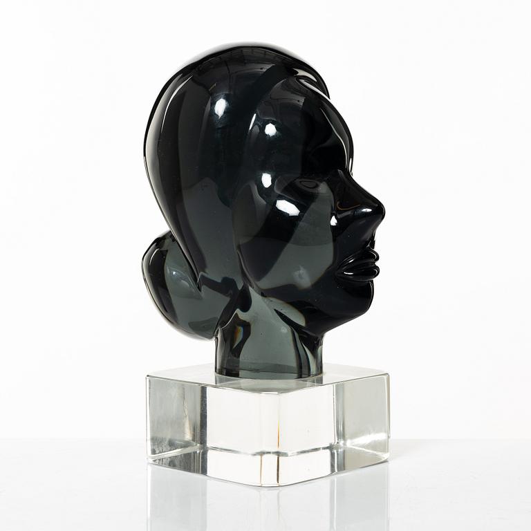 Archimede Seguso, skulptur, glas, Murano, Italien 1973.