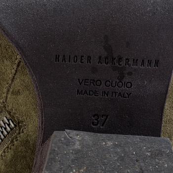 Boots by Haider Ackermann, size 37.
