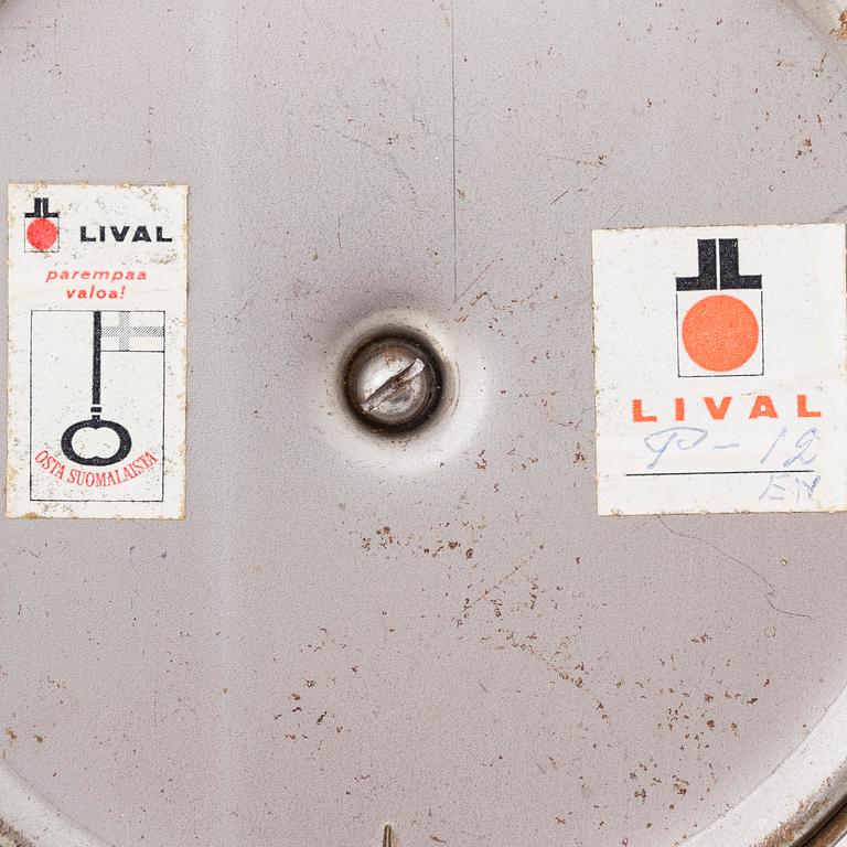 Bordslampa, modell P-12, Lival, Finland 1960-tal.