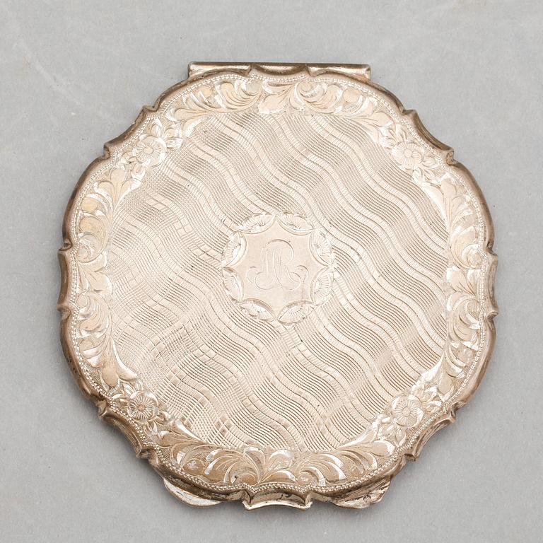 PARTI DIVERSE, 5 delar, silver, b la 1963, tot vikt 270 gram.