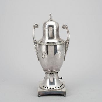 SAMOVAR, vitmetall, Ryssland, 1800-tal.