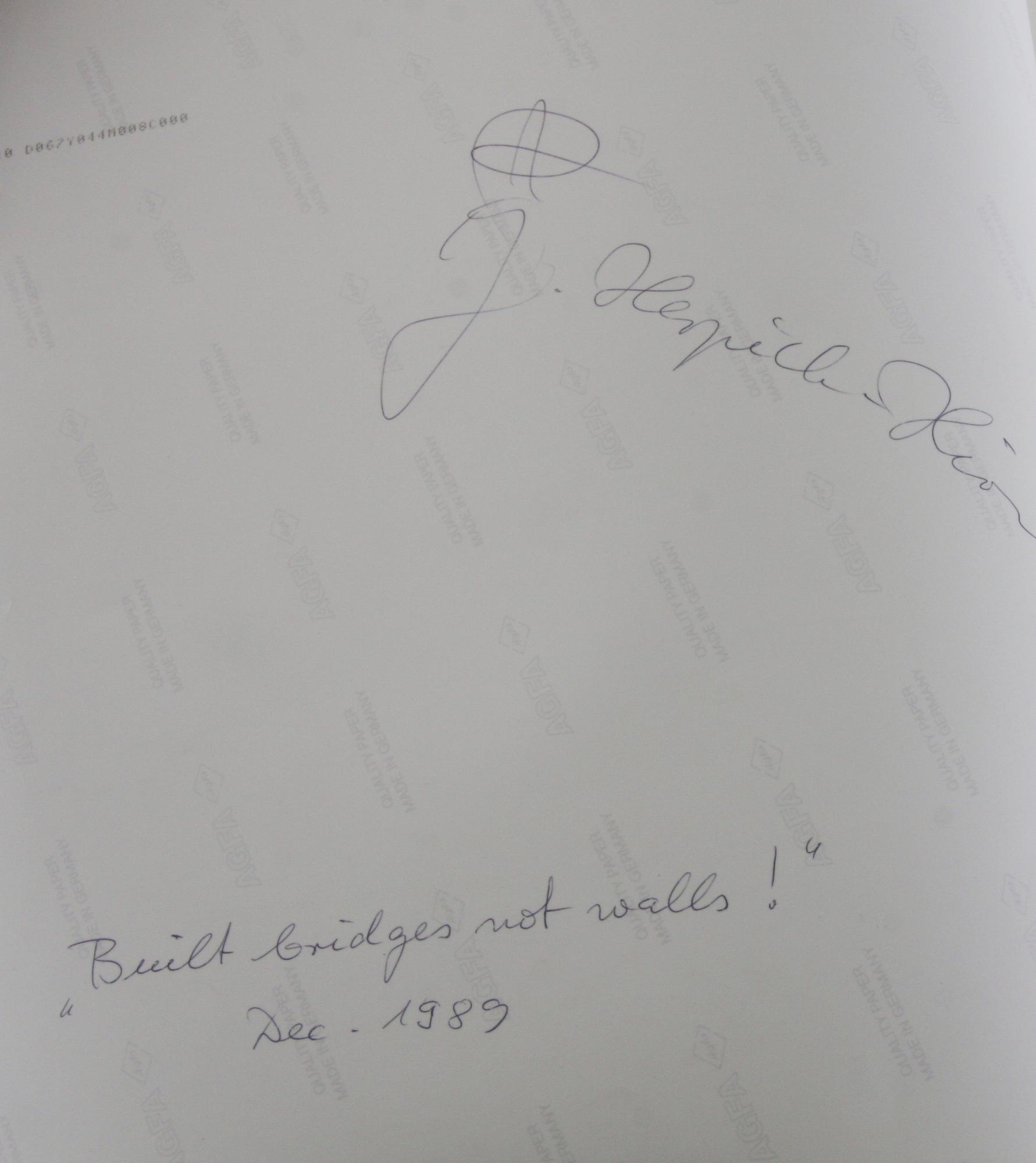 JANINE D HERPICH-HIRN, fotografi, sign Dec 1989.