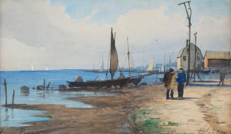 Anna Palm de Rosa, Harbour view in Blekinge.