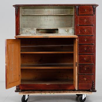 CHIFFONJÉ, nyrenässans, 1800-talets slut.