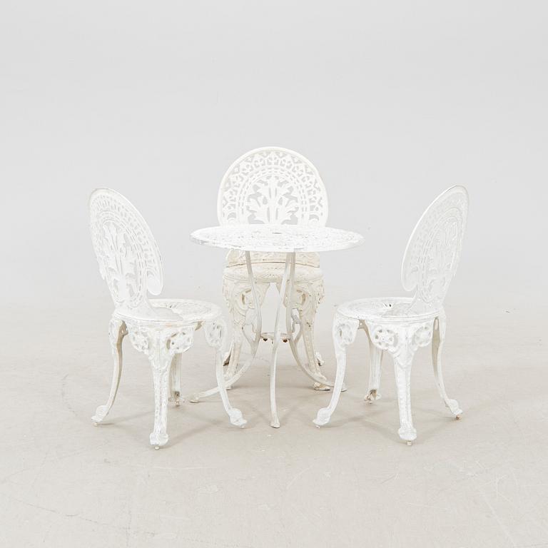 Trädgårdsgrupp 4 dlr 1900-tal.