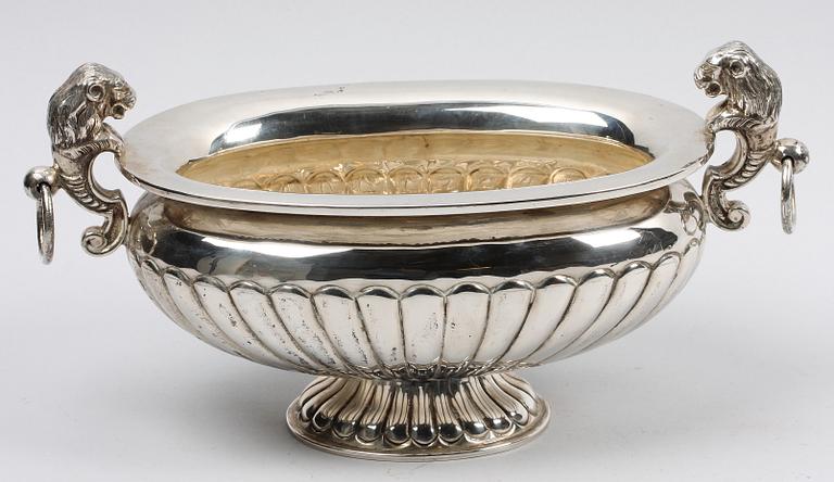 JARDINIERE, silver, Mexico, 1900-tal.