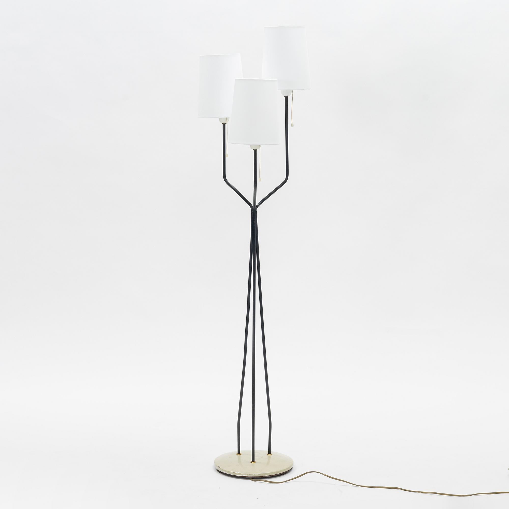 A Swedish Modern floor light, Pagos, 1950's.