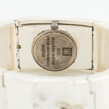 Lapponia armbandsur "Secret Time", design Björn Weckström.