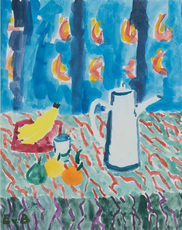 Eero von Boehm, Still Life with Fruit.