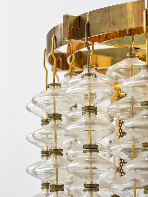 Hans-Agne Jakobsson, taklampa, "Estrella", modell "T 580", Hans-Agne Jakobsson AB, Markaryd, 1960-70-tal.