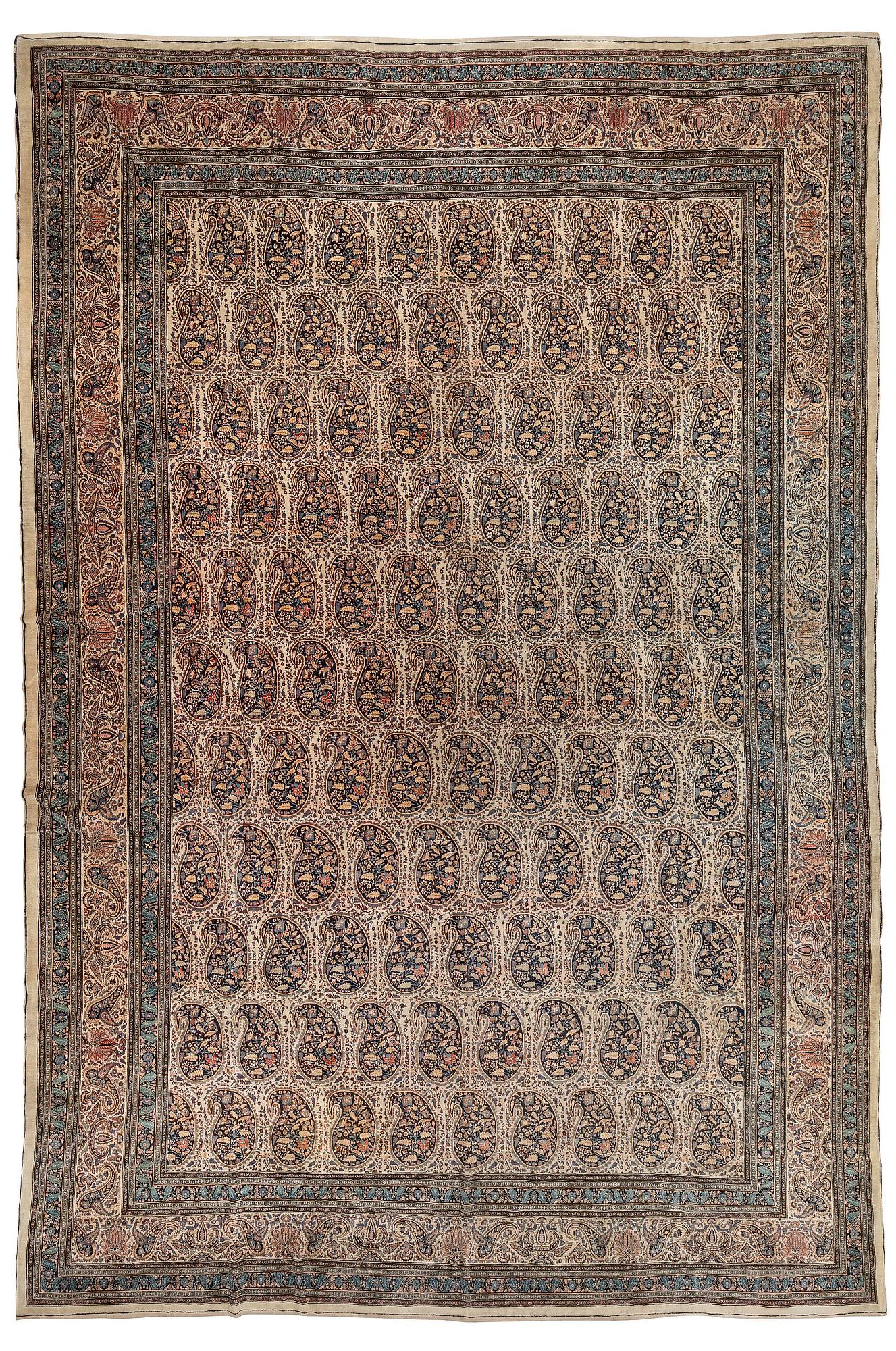 Matta, antik Täbris, nordvästra Persien, ca 648 x 435 cm.