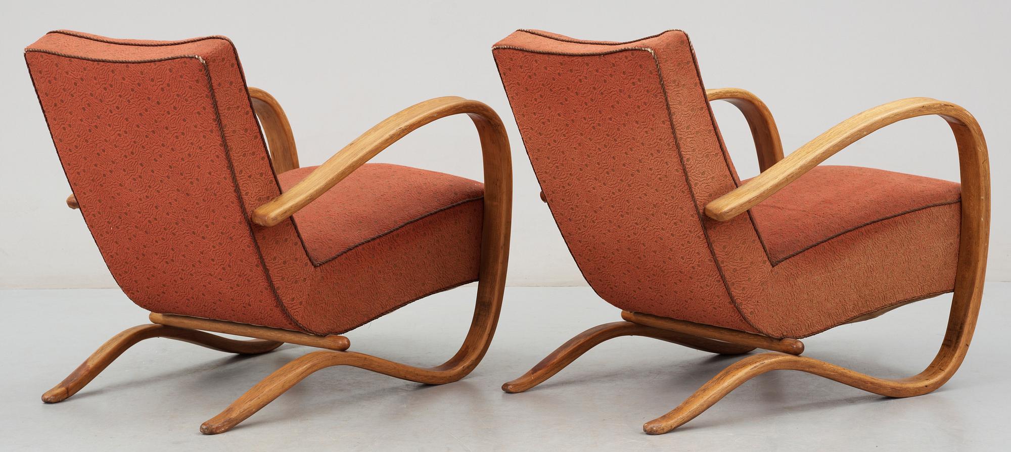 FÅTÖLJER, ett par, Thonet, 1900-talets mitt.