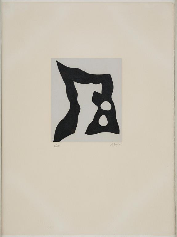 Jean (Hans) Arp, "Le Voilier de la Fôret".