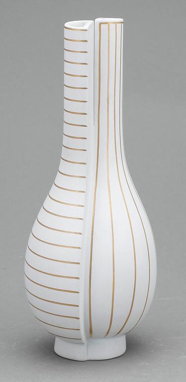 VAS, carraragods, "Guldsurrea", Wilhelm Kåge, Gustavsberg.