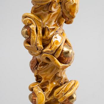 TINA REUTERBERG, skulptur, keramik, signerad.