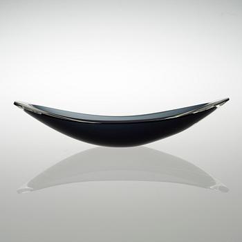 KAJ FRANCK, A GLASS SCULPTURE. Lancet. Signed K Franck Nuutajärvi Notsjö -59.